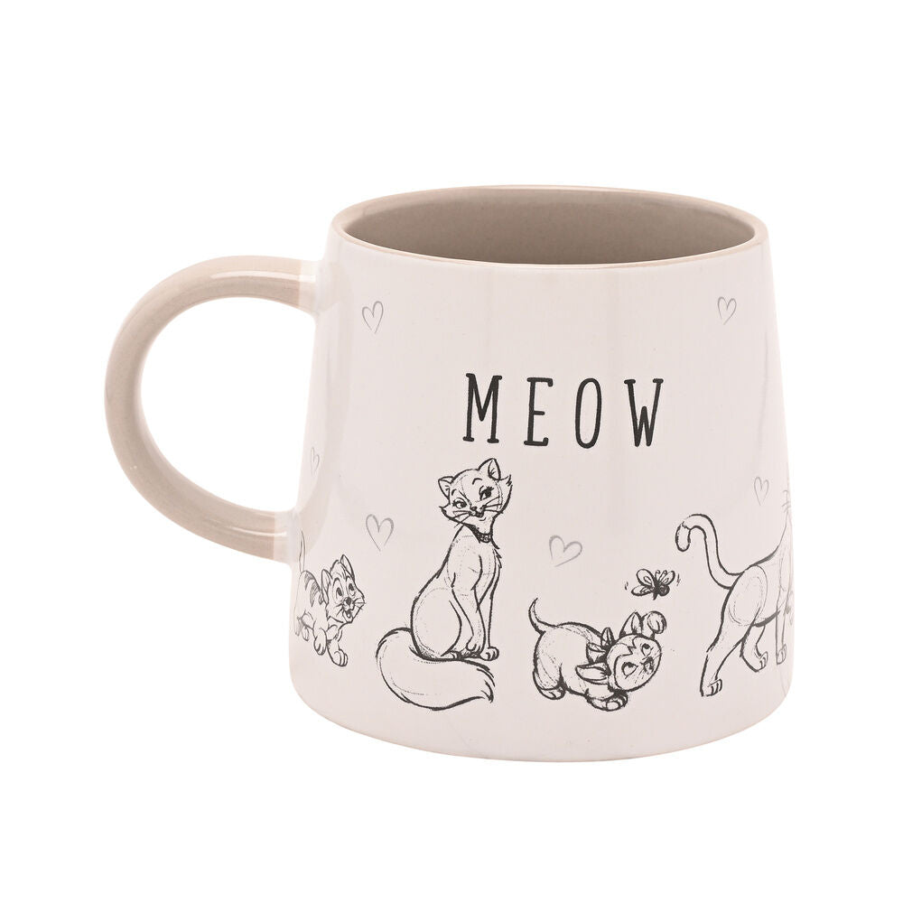 Taza de cerámica Disney Meow con ilustraciones de gatos - 2