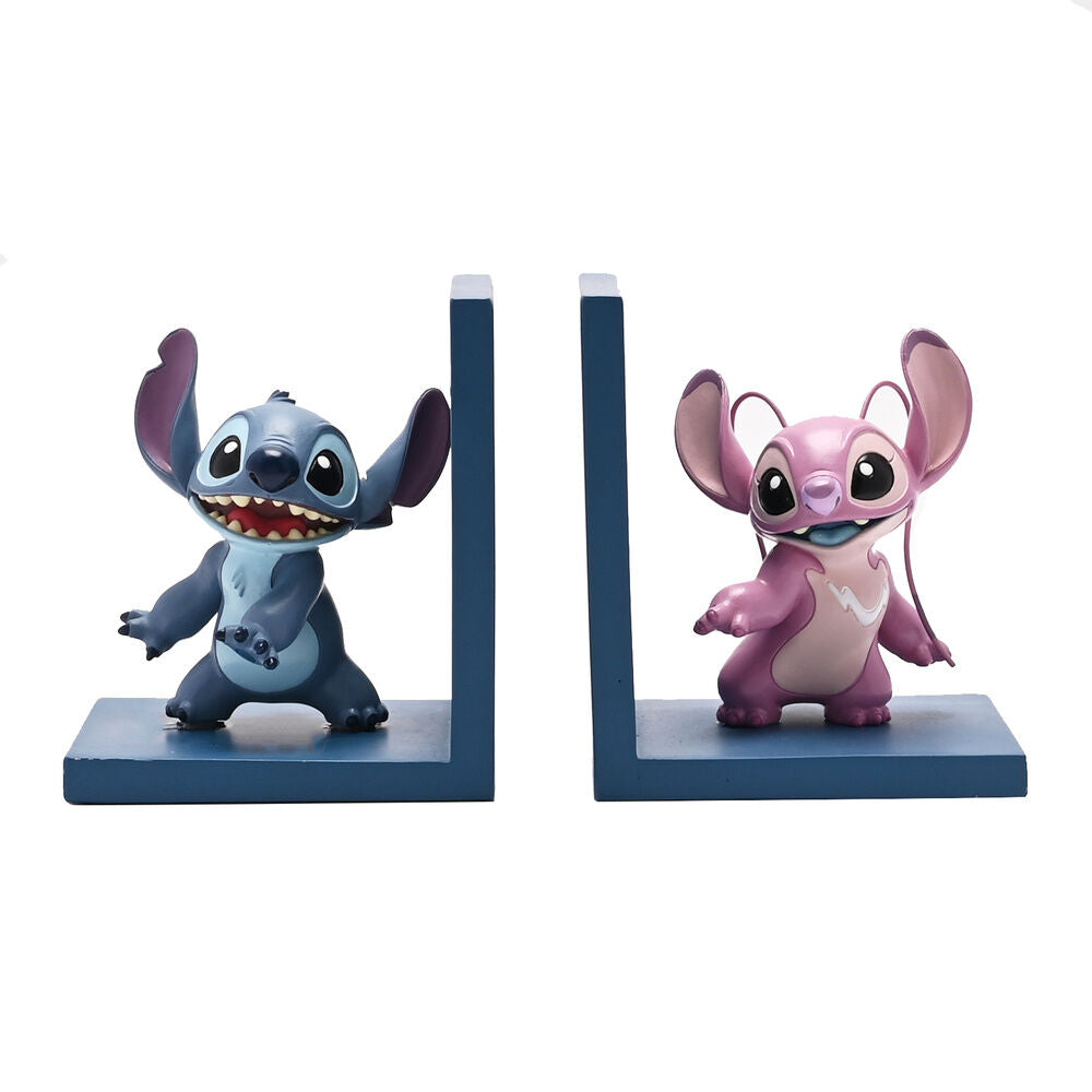 Sujetalibros Disney con figuras 3D de Stitch y Angel - 2