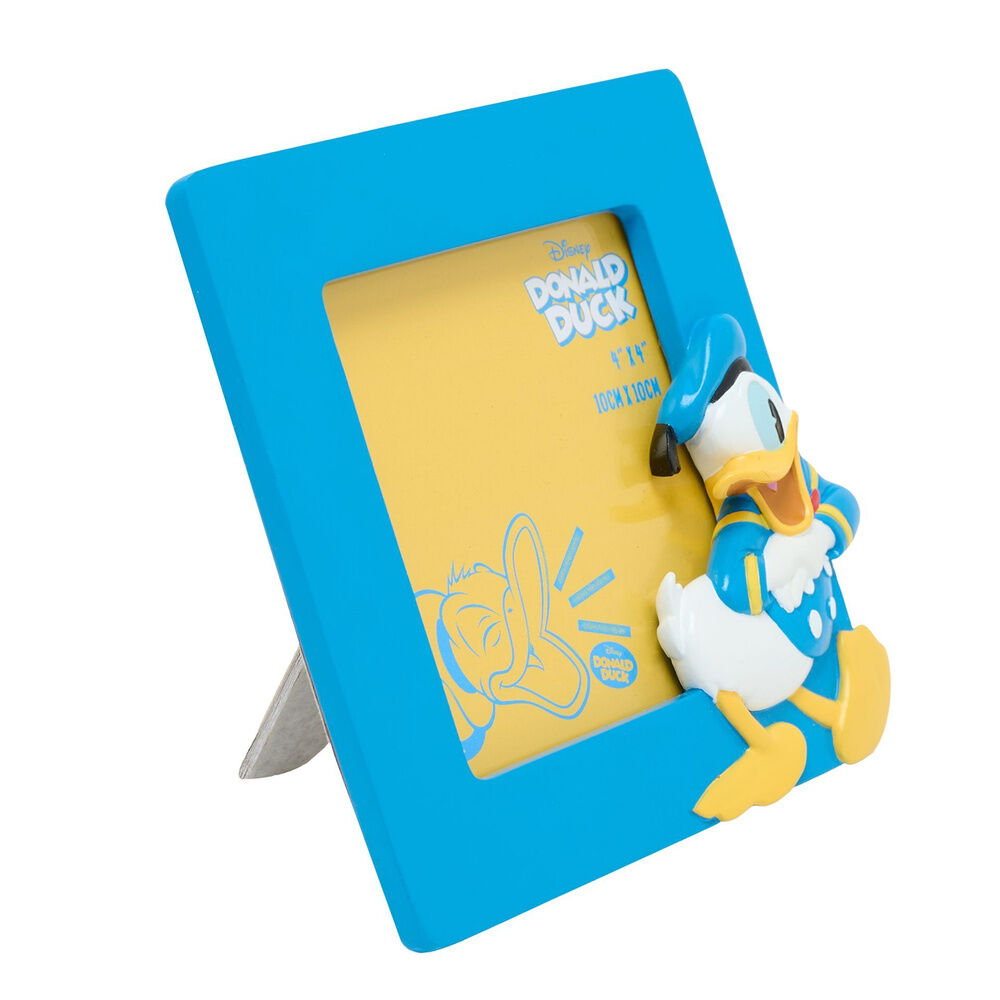 Marco de fotos de resina de Donald Duck de Disney en azul y amarillo - 2