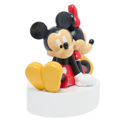 Hucha de resina Disney con Mickey y Minnie sentados - 2