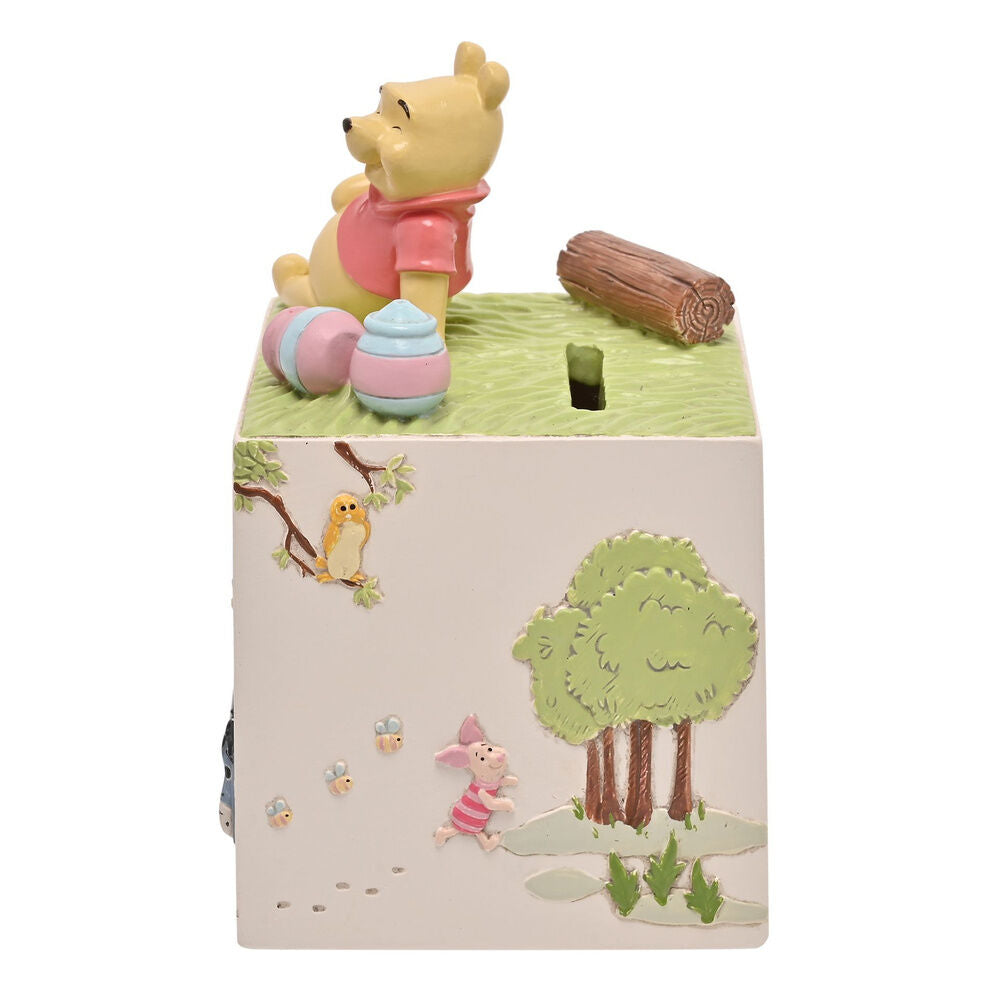 Hucha de resina de Winnie the Pooh Disney con Ígor - 2