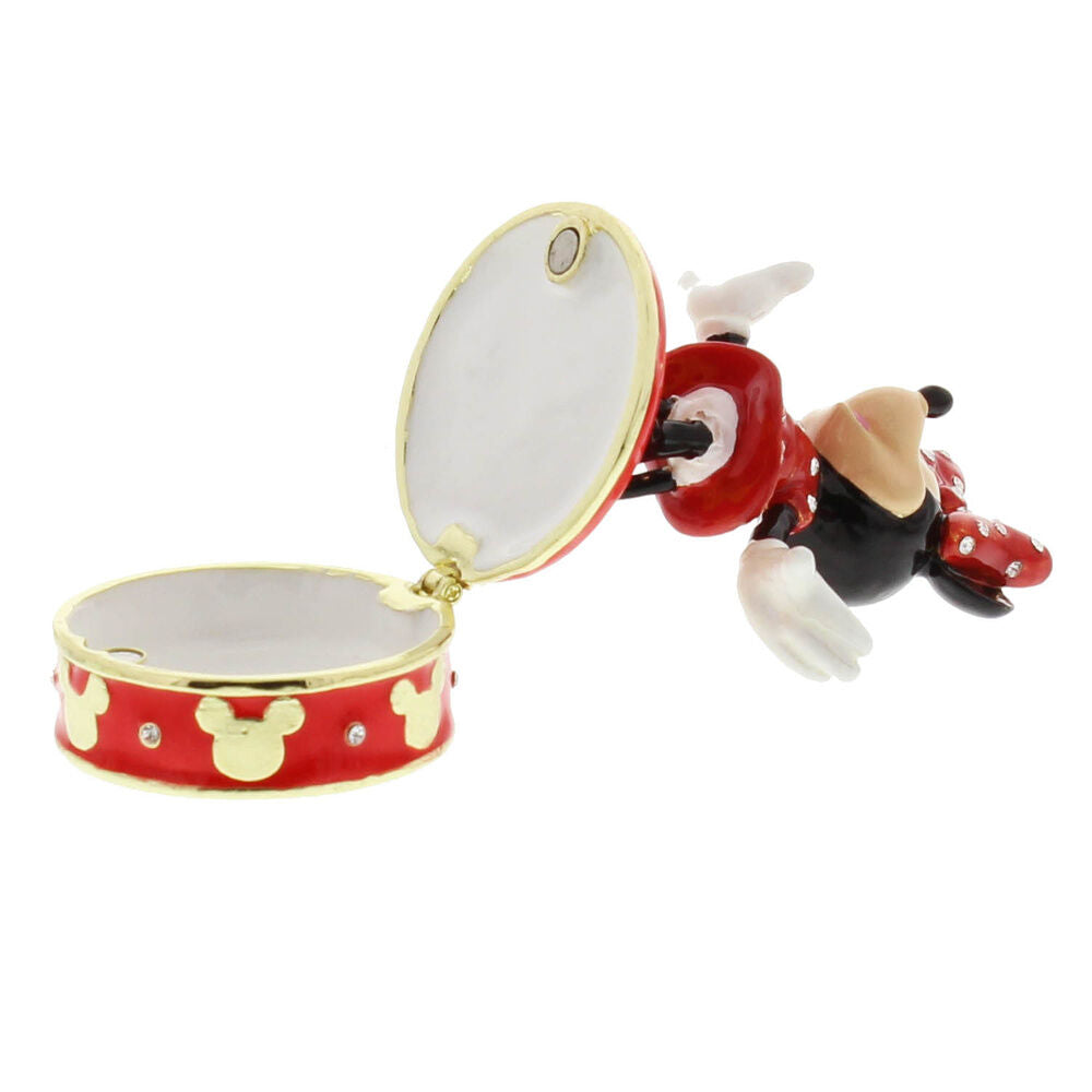 Joyero rojo de Minnie Disney con figura y compartimento - 2