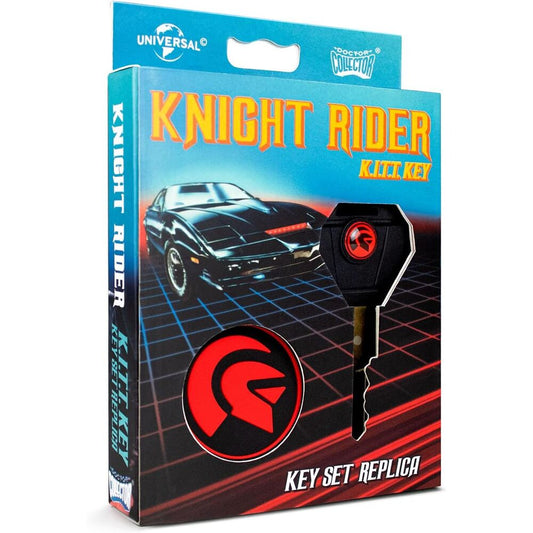 Réplica 1:1 de la llave de KITT de Knight Rider con llavero