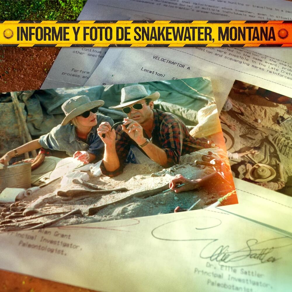 Caja metálica Doctor Collector de Jurassic Park Los Recuerdos Perdidos - 3