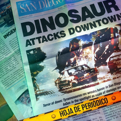 Caja metálica Doctor Collector de Jurassic Park Los Recuerdos Perdidos - 5