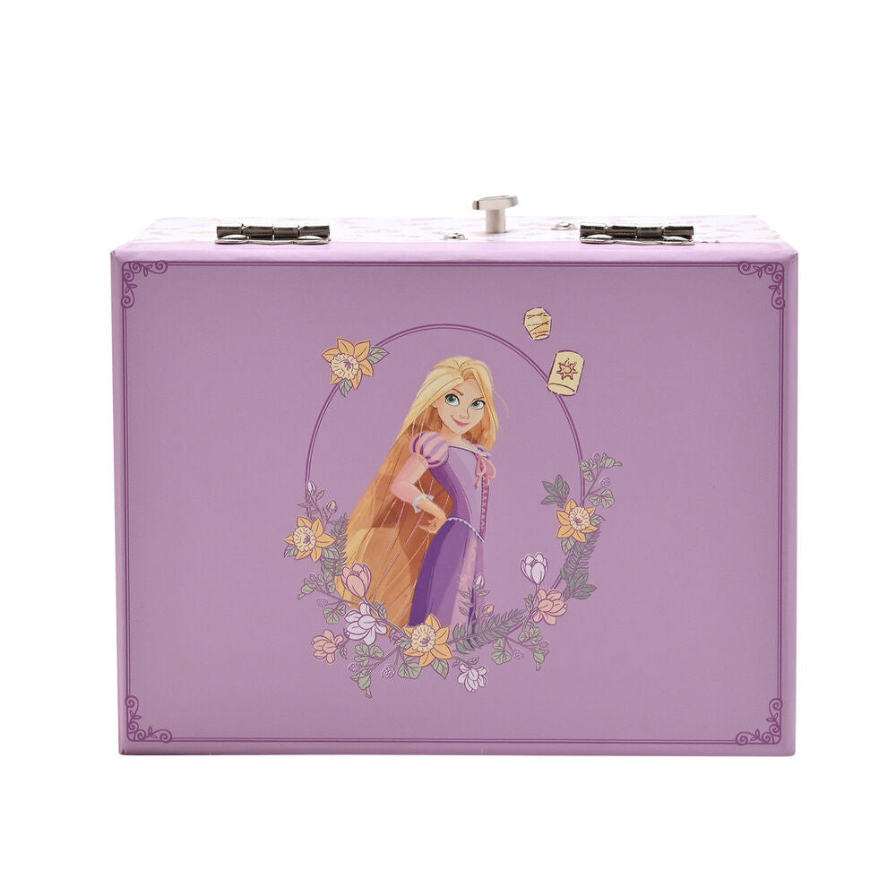 Joyero musical lila de Rapunzel Disney con cajón frontal - 3