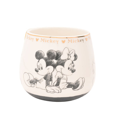 Taza de porcelana china de Mickey Disney con asa dorada - 3