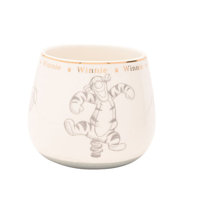 Taza de porcelana Disney Winnie the Pooh con asa dorada - 3