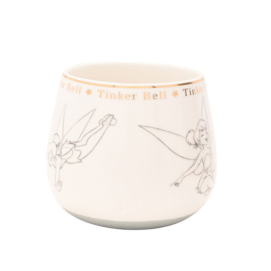 Taza de porcelana china de Campanilla Disney con asa dorada - 3