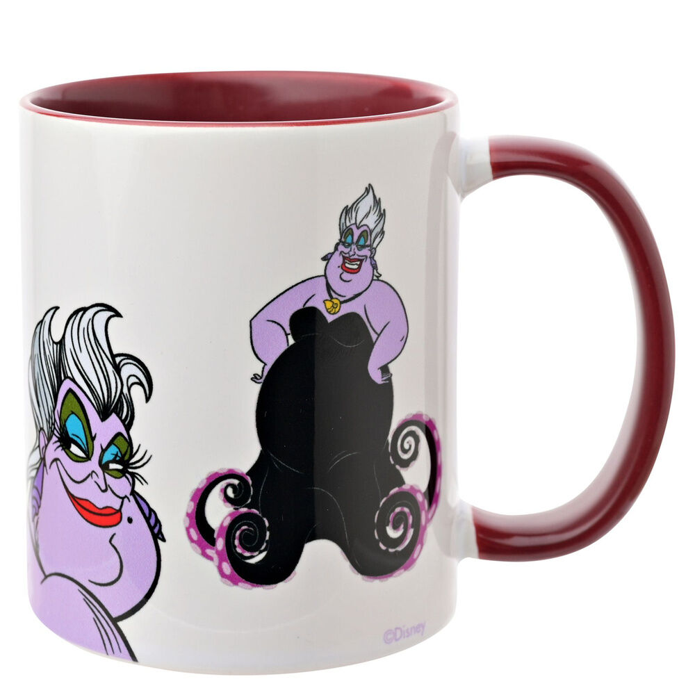Taza de cerámica Disney Villains con ilustración de Úrsula - 3