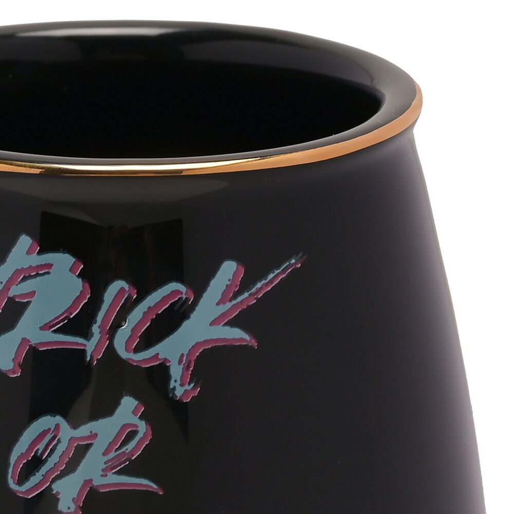 Taza caldero negra de cerámica con villanas Disney - 3