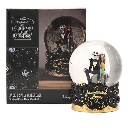 Bola de nieve de Pesadilla Antes de Navidad con Jack Skellington y Sally - 3