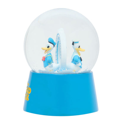 Bola de nieve azul de Donald Duck Disney con dos figuras - 3