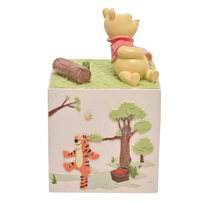 Hucha de resina de Winnie the Pooh Disney con Ígor - 3