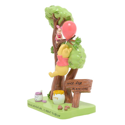 Figura Disney de Winnie the Pooh y Piglet en un árbol - 3