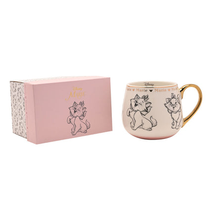 Taza de porcelana de Marie de Los Aristogatos Disney con detalles dorados - 4