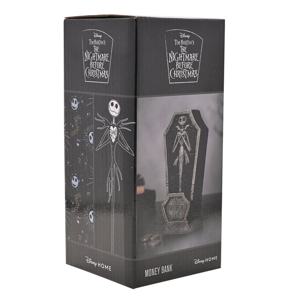 Hucha de Jack Skellington con diseño de ataúd - 4