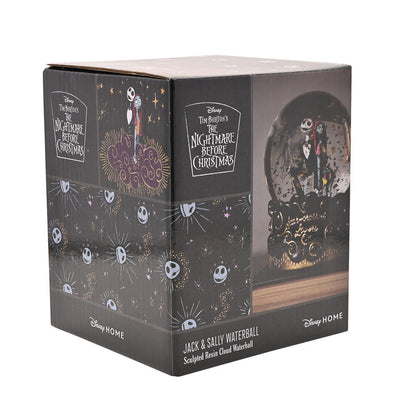 Bola de nieve de Pesadilla Antes de Navidad con Jack Skellington y Sally - 4
