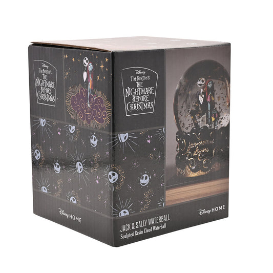 Bola de nieve de Pesadilla Antes de Navidad con Jack Skellington y Sally - 4