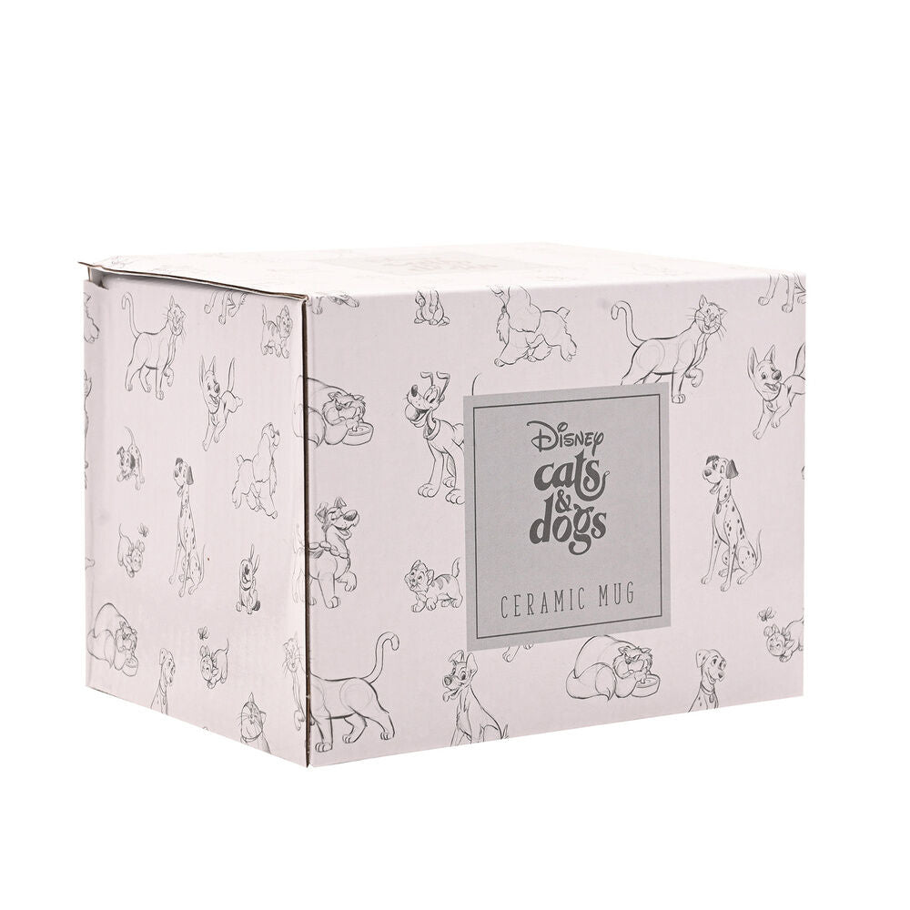Taza de cerámica Disney Meow con ilustraciones de gatos - 4
