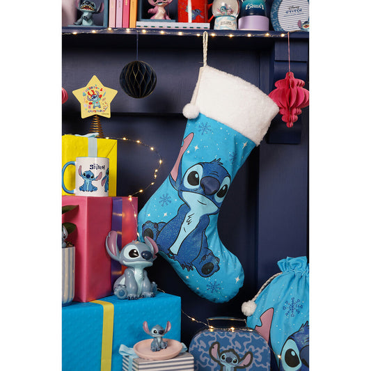 Hucha azul de resina con forma de Stitch de Disney - 4