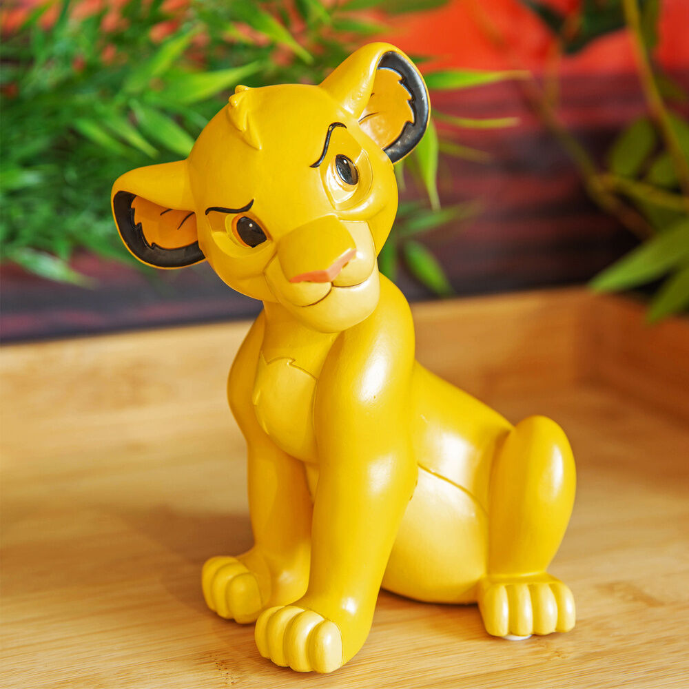 Hucha de Simba de El Rey León Disney en resina - 4