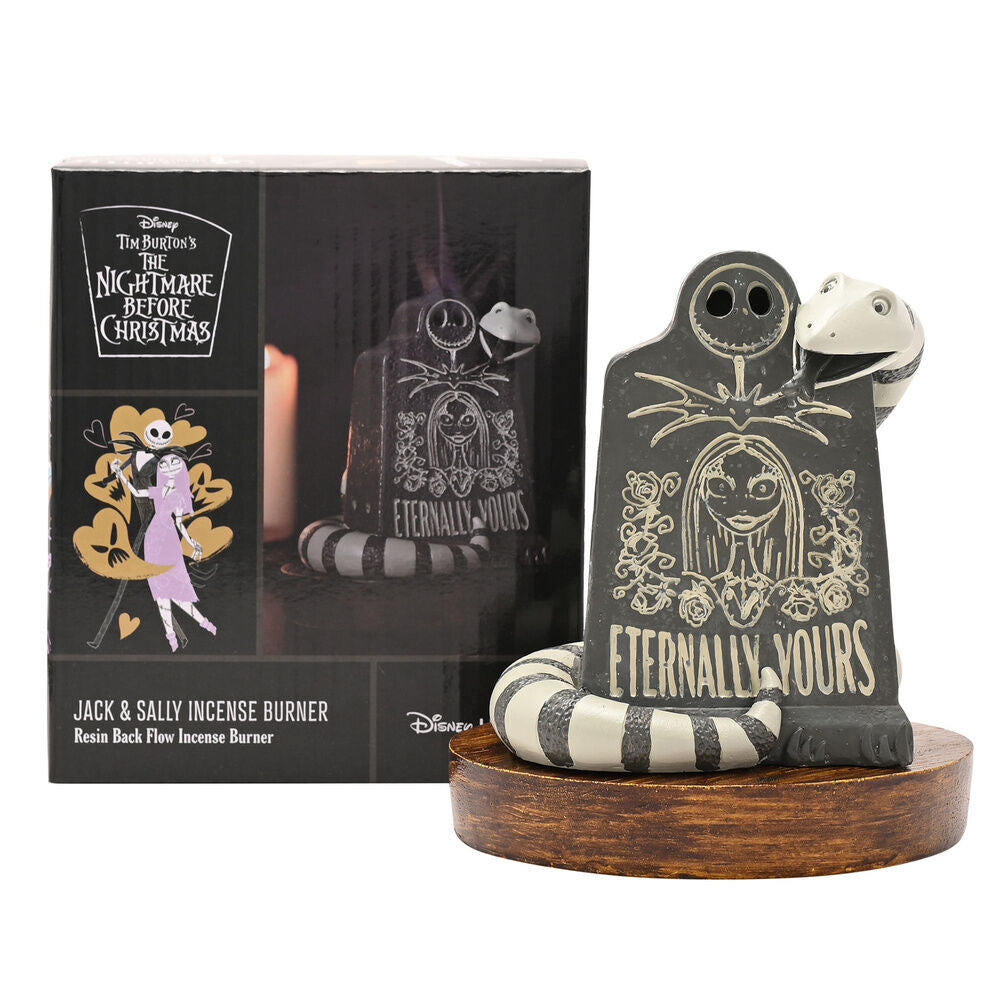 Porta incienso de Pesadilla antes de Navidad con Jack Skellington y Sally - 5