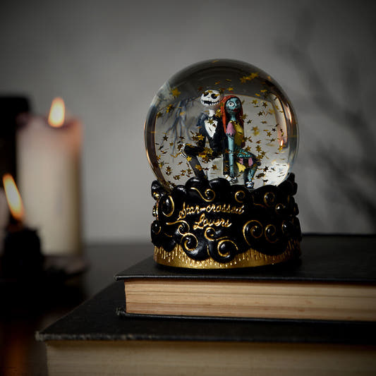 Bola de nieve de Pesadilla Antes de Navidad con Jack Skellington y Sally - 5