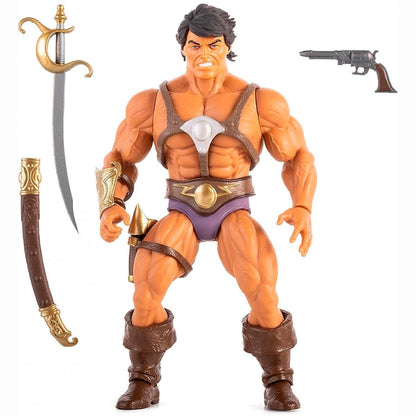 Figura articulada de John Carter of Mars Frazetta Icon con espada y revólver