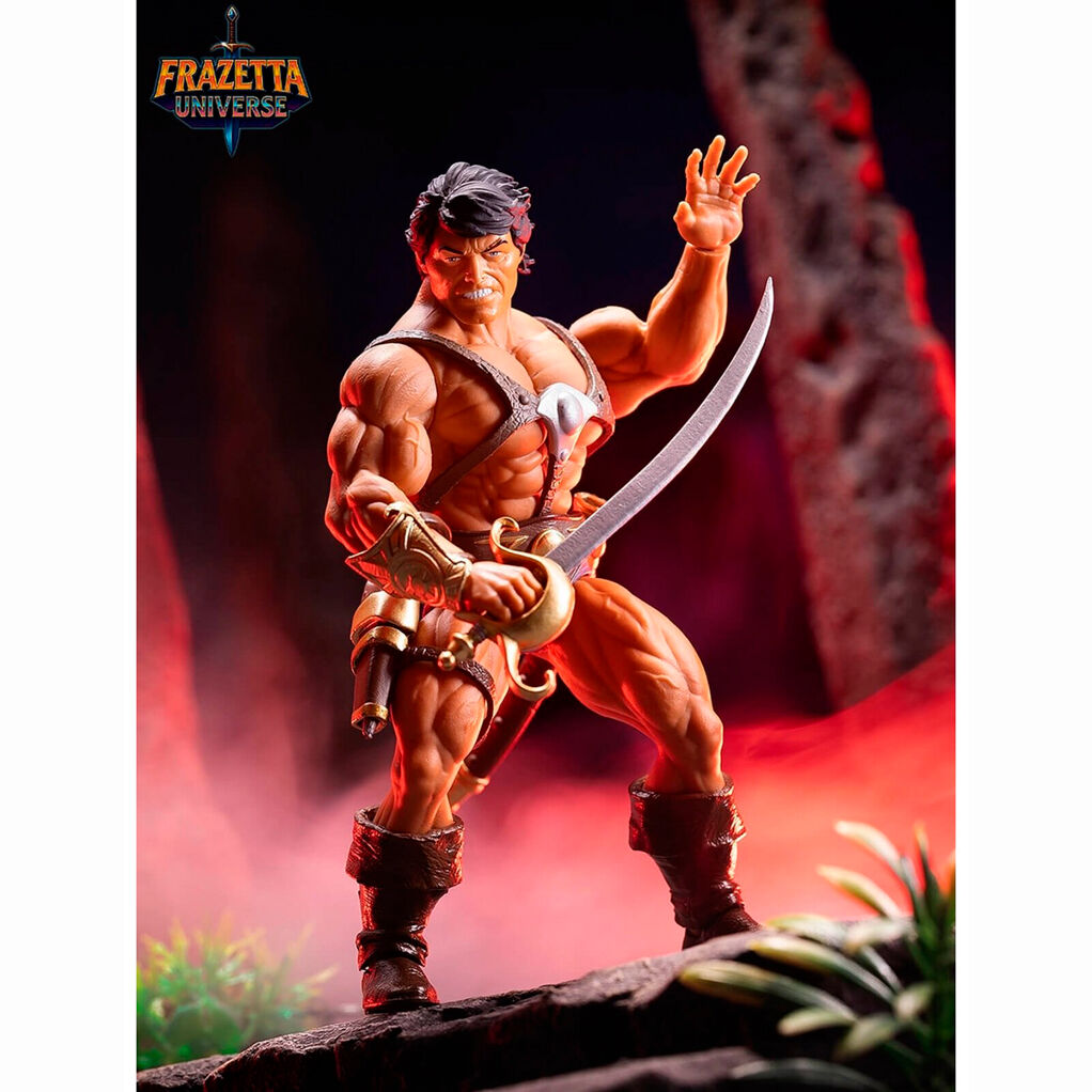 Figura articulada de John Carter of Mars Frazetta Icon con espada y revólver - 4