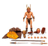 Figura articulada Noserman de 18 cm con casco alado, escudo, espadas y accesorios