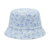 Gorro pescador Bluey azul claro con estampado de personajes