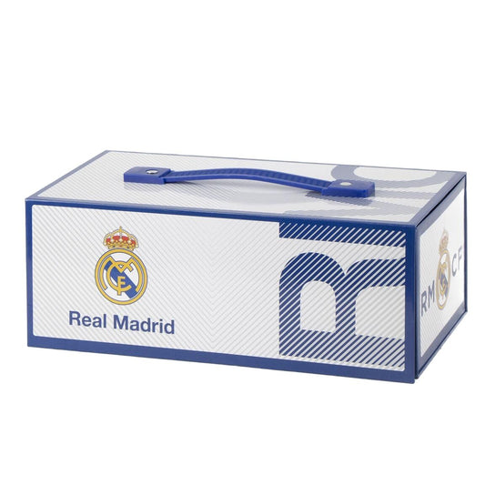 Maletín coloreable CERDÁ del Real Madrid con bandejas y materiales de dibujo - 5