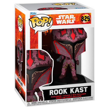 Figura Funko POP! Star Wars Maul Shadow Lord Rook Kast con casco, armadura y bláster - 2
