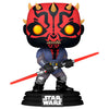 Figura Funko POP! Star Wars Maul Shadow Lord con sable doble rojo