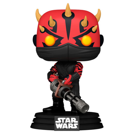 Figura Funko POP! Star Wars Maul Shadow Lord Icarus sobre base negra