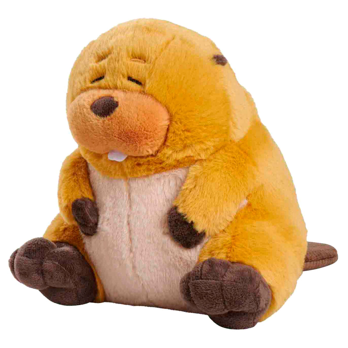 Peluche Castor Loaf de Hoppers Disney Pixar sentado