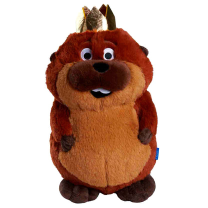 Peluche de Rey George de Hoppers con corona dorada - 2