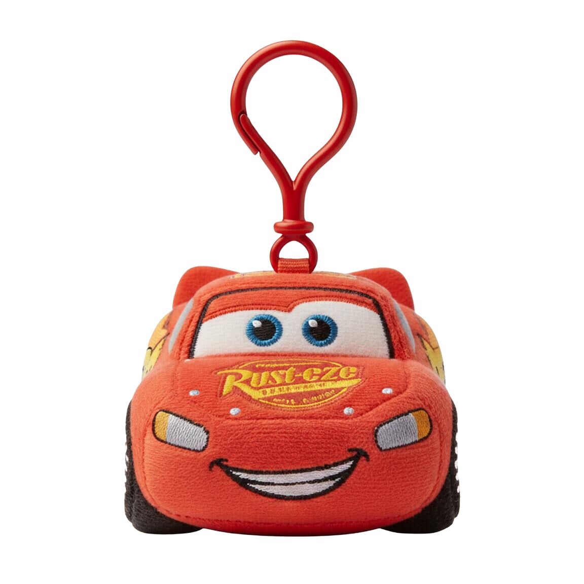 Llavero de peluche rojo de Rayo McQueen de Cars