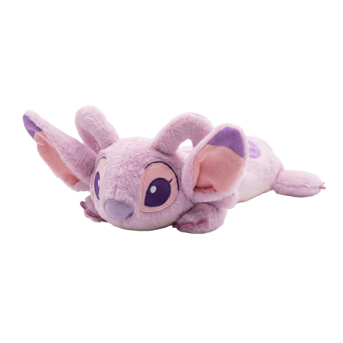 Portatodo de peluche Angel de Disney Stitch en rosa y morado