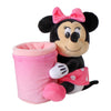Portalápices rosa de peluche con Minnie Disney