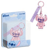Llavero 3D rosa de Angel de Stitch Disney