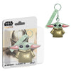 Llavero 3D de Grogu de The Mandalorian con túnica dorada