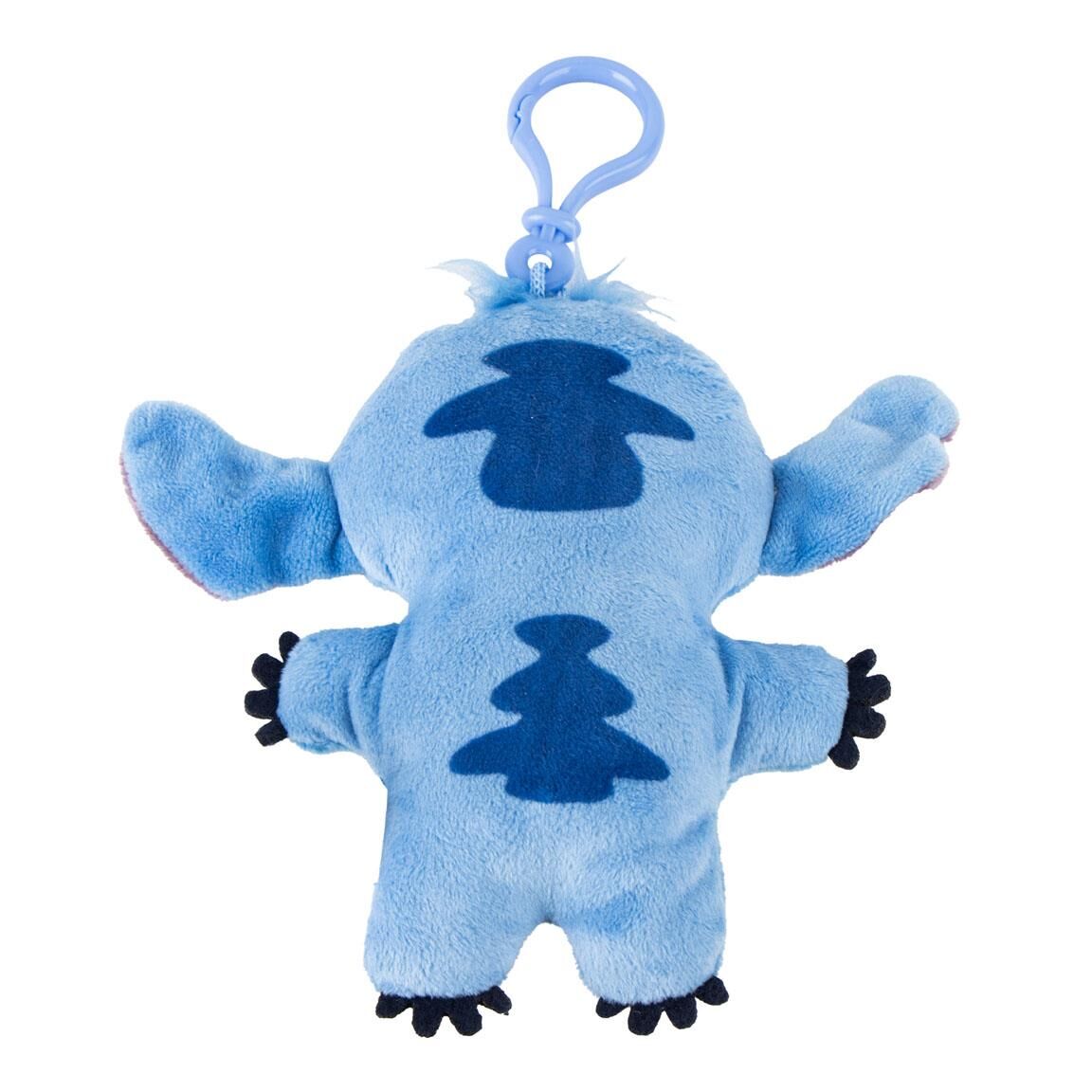 Llavero de peluche azul de Stitch Disney con enganche superior - 2