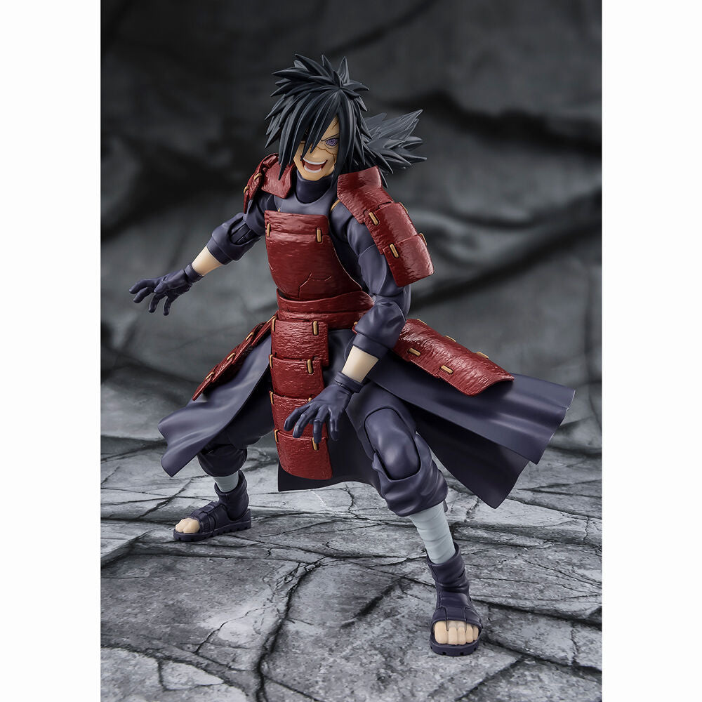 Figura articulada S.H.Figuarts de Madara Uchiha con accesorios - 4