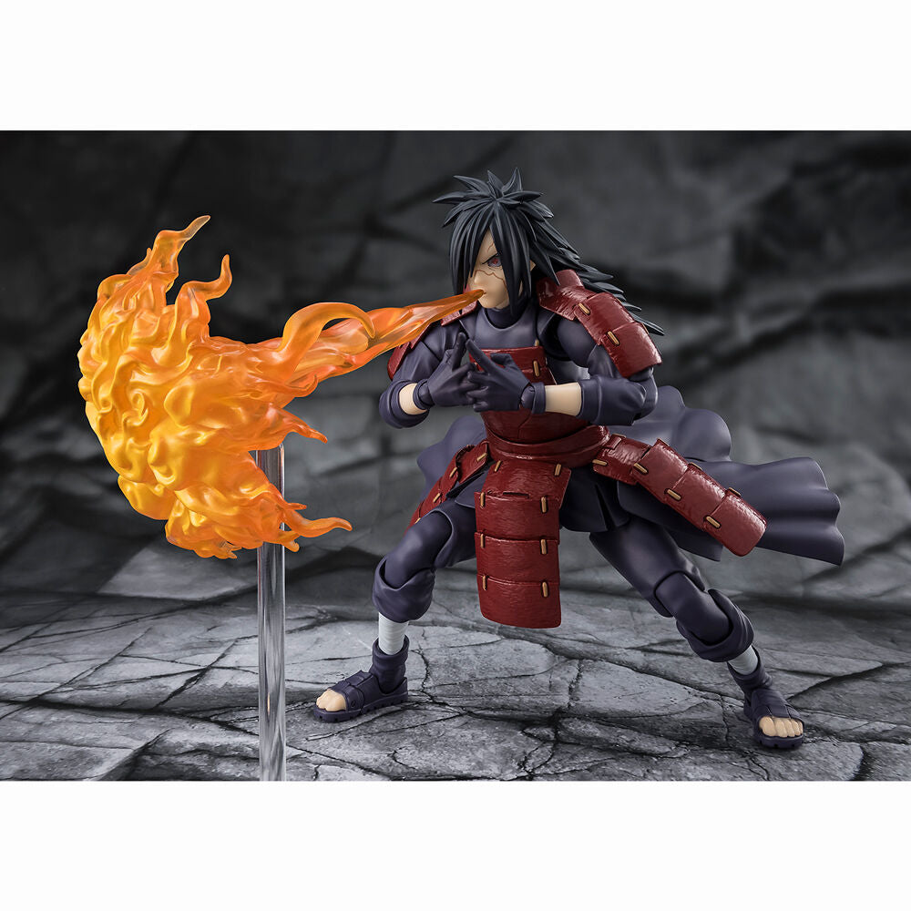 Figura articulada S.H.Figuarts de Madara Uchiha con accesorios - 5