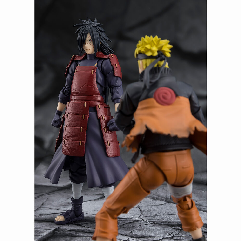 Figura articulada S.H.Figuarts de Madara Uchiha con accesorios - 6