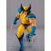 Figura articulada S.H.Figuarts de Wolverine con uniforme amarillo y azul y garras extendidas