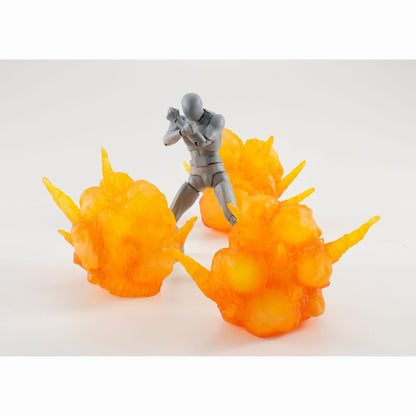 Efecto S.H. Figuarts Red Ver. translúcido en amarillo y naranja - 3