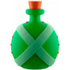Figura hucha Bottle Asterix verde con tapón naranja